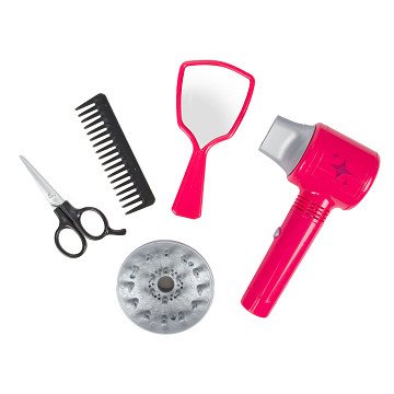 Glamour Shine Friseurset mit Haartrockner-Diffusor
