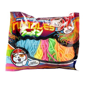 Fun Noodles Curly Super Stretchy Fidget, 5pcs.