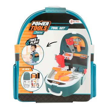 Power Tools Tool Set in Backpack, 21pcs.