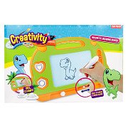 Creativity Magnetic Drawing Board with Pen and Shapes