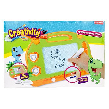 Creativity Magnetic Drawing Board with Pen and Shapes
