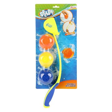 Splash Splash Balls Ball Launcher, 3 pcs.