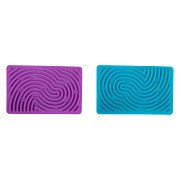 Curly Board Figurenteller Rechteck mit Schnüren, 13-tlg.