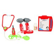 Doctor's set with Stethoscope in case, 8 pcs.