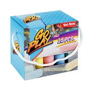 Sidewalk Chalk Color, 15 pcs.