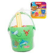 Play Out Mini Beach Set Schaufel und Formen, 4-tlg.