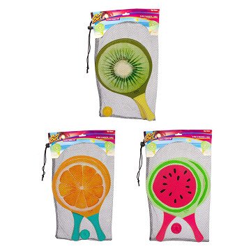 Beach Tennis Set Fruit, 3pcs.