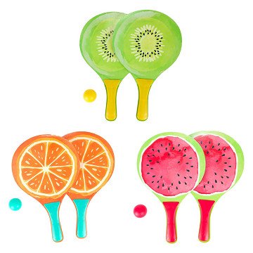 Beach Tennis Set Fruit, 3pcs.