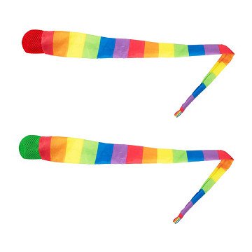 Play Out Comet Ball Rainbow, 100cm