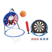 Adrenix Game Darts Basketball 2in1 Game