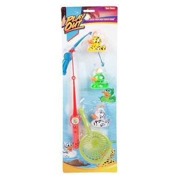 Play Out Fishing Game Catch the Duck with Rod and Net