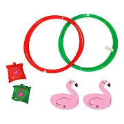 Splash Flamingo Duikring 80cm, Set van 2