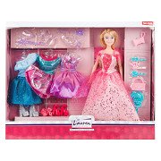 Lauren Fashion Doll Party mit 3 Kleidungssets und Accessoires