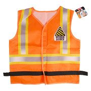 Power Tools Construction Worker Vest Fancy Dress Vest