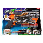 Foam Strikex Electric Shooting Gun Shockwave with 24 Foam Arrows