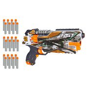 Foam Strikex Elektrisch Afschietpistool Shockwave met 24 Foampijlen
