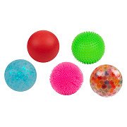 Fun Squishy Anti-stress Ball, 5 pcs.