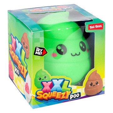 Fun Kneadable Laughing Poo XXL Stretchable, 13cm