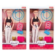 Lauren Fashion Doll Gymnastik mit Zubehör