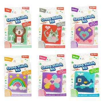 Knutsel Borduurset Thema Kruissteek  