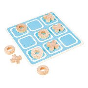 Games Mini Wooden Board Game Tic Tac Toe