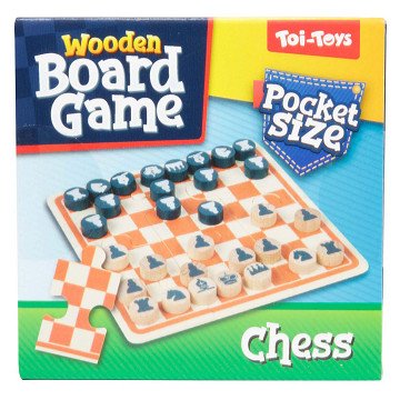 Games Mini Wooden Board Game Chess