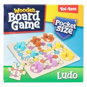 Games Mini Wooden Board Game Ludo