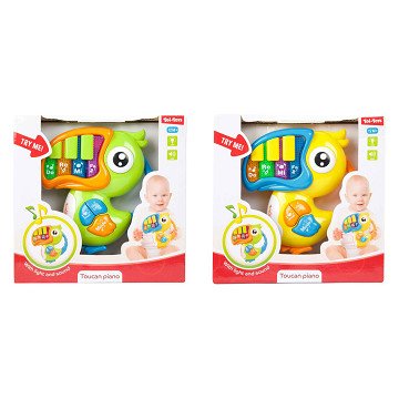 Little Stars Baby Piano met Muziek Toekan met Licht en Geluid 