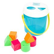 Little Stars Baby Shape Sorter Bucket with 6 Blocks