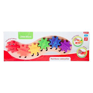 Little Stars Baby-Raupe mit sich drehenden Zahnrädern