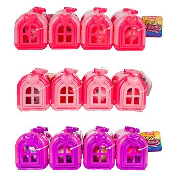 Plush Toy Animal in Carrying Case, 10cm