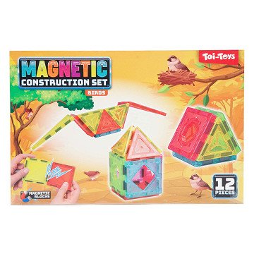Magnet-Bausatz Vögel, 12-tlg.