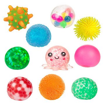 FUN Squeeze Balls -Sensory Triangle- 5cm 10pcs