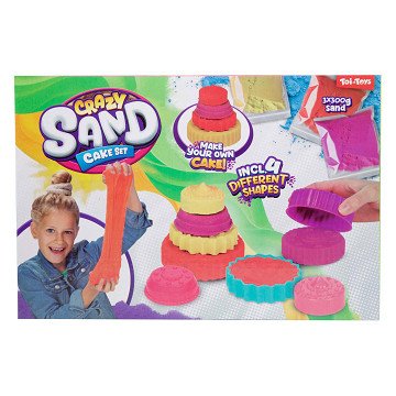 Cake Creation Set - Taartjes Speelzand, 3st.
