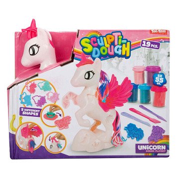 Sculptidough Clay Set Unicorn, 5pcs.