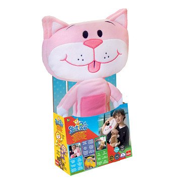Seat Pets Car Seat Belt Cuddly Toy - Cat