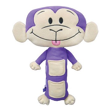 Seat Pets Car Seat Belt Cuddly Toy - Monkey