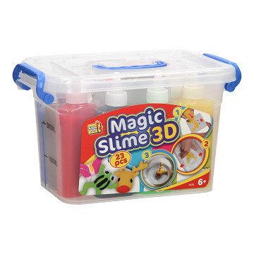 Magic Slime 3D XL, 23pcs.