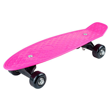 Mini-Skateboard Pink, 42 cm