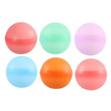 Refillable Water Balls, 6pcs.