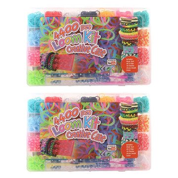 Loom-Band-Set, 4400-tlg.