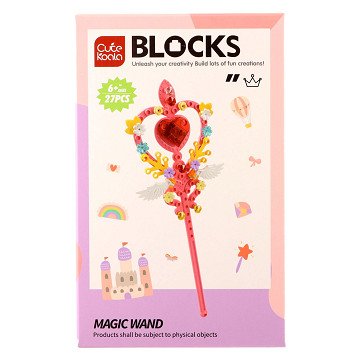 Building blocks Magic wand, 27dlg.
