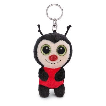 Nici Glubschis Plush Keychain Ladybug Lily May, 9cm