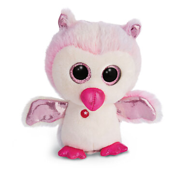 Nici Glubschis Plush Cuddly Toy Owl Princess Holly, 15cm