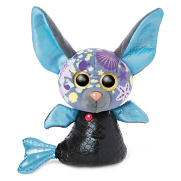 Nici Glubschis Plush Cuddly Toy Bat Mermaid Laguna-Lu, 15cm