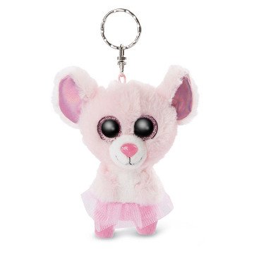 Nici Glubschis Plüsch-Schlüsselanhänger Balerina Maus Yammy, 9cm