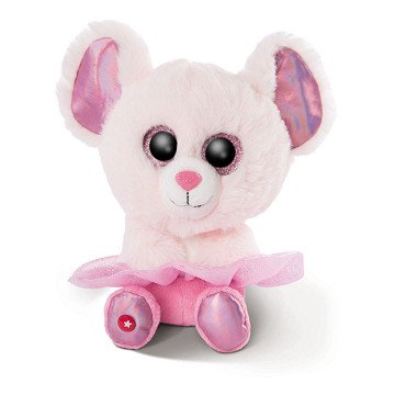 Nici Glubschis Plüsch Plüschtier Ballerina Maus Yammy, 15cm