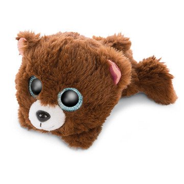 Nici Glubschis Plush Cuddly Toy Lying Bear Mr Cuddle, 15cm