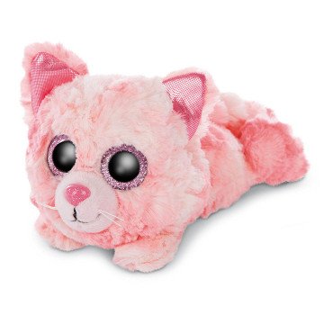 Nici Glubschis Plush Toy Lying Cat Dreamie, 15cm