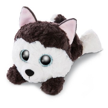 Nici Glubschis Plüsch- Plüschtier liegend Husky Barkley, 25cm